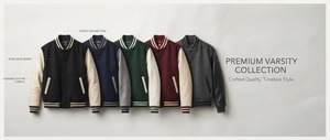 แจ็คเก็ตบอมเบอร์แบบกำหนดเอง ตัวเสื้อทำจากผ้าขนสัตว์ แขนเสื้อทำจากผ้าฝ้าย แจ็คเก็ตเลตเตอร์แมนสีแดงขาวสำหรับผู้ชาย แจ็คเก็ตสำหรับกีฬาโรงเรียนมัธยม แจ็คเก็ตกันน้ำ แห้งเร็ว - Product Image 3