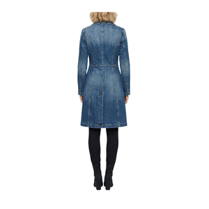 Gabardina Larga de Mezclilla para Mujer Gina - Product Image 2