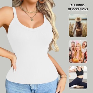 เสื้อกล้ามออกกำลังกายแบบใหม่ ผลิตตามสั่ง 80% ไนลอน 20% สแปนเด็กซ์ แห้งเร็ว ระบายอากาศได้ดี สำหรับผู้หญิง - Product Image 4