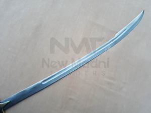 POIGNÉE EN BOIS D'OLIVE FAIT MAIN EN ACIER À HAUTE TENEUR EN CARBONE ÉPÉE TATAR UKRAINIEN NMT-2543 - Product Image 5