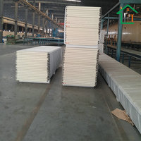 Panel sándwich aislado Chile PU para cámara frigorífica 80mm blanco