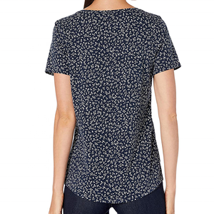<b>Women's</b> T-<b>Shirts</b> Custom Sublimation Floral Designs Slim Fit <b>Sleeveless</b> Quick Dry 220g 100% Polyester Pakistan Manufacturing - Product Image 3