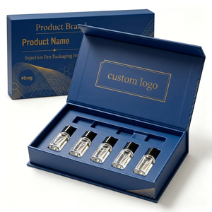 Boîte d'emballage magnétique personnalisable pour stylos injecteurs, personnalisation du logo et de la taille disponible pour les soins personnels - Product Image 4