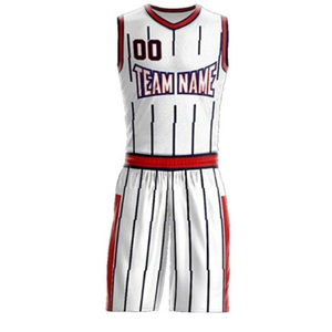 Stretch Performance Basketball Uniform Customizable Team Logo Jersey And Shorts Lightweight <b>Athletic</b> Gear For Training - Product Image 6