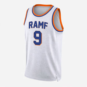 Maillot de basket personnalisé pour homme et garçon, respirant, uniforme sportif, impression personnalisée du nom de l'équipe, du numéro et du logo, anti-bactérien - Product Image 3