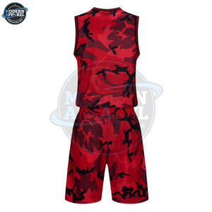 Ensemble d'uniformes de basketball pour hommes grandes tailles, best-seller, impression par sublimation de haute qualité, design respirant - Product Image 6