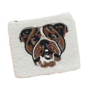 Monedero Cuadrado Bordado a Mano con Diseño Floral, Multicolor, Hecho a Mano con Cuentas de Semillas, Monedero de Oso con Bordado - Product Image 4