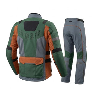 Traje Textil para Motocicleta para Hombre, Tejido Transpirable, Prendas de Motociclismo con Costuras Resistentes para Viajes Largos - Product Image 2