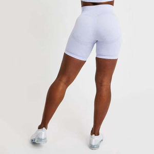 Shorts Deportivos Ligeros para Mujer, 100% Algodón, Elásticos en 4 Direcciones, Transpirables, de Secado Rápido, Cintura Elástica, Personalizables OEM - Product Image 6