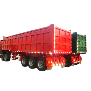 Remolque Hidráulico con Volquete |   Remolque de Transporte de Carga con Caja Cerrada - Product Image 5