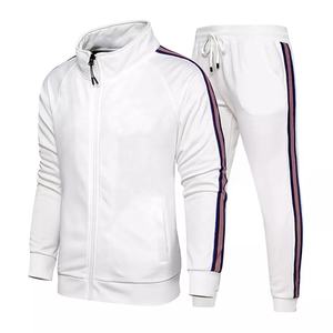Los hombres de encargo Slim trajes para hombre corredor chándal Logo ropa gimnasios Conjunto de sudadera traje de pista para los hombres - Product Image 1