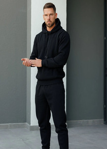 Conjunto Deportivo Personalizado para Hombre, Sudadera con Capucha y Pantalones Deportivos con Lavado Ácido, para Mayoristas y Marcas - Product Image 2