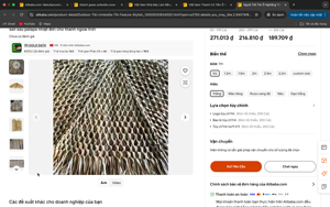 Couverture de parasol en chaume naturel du Vietnam pour jardin, terrasse, ombrage extérieur, décoration de toit - Product Image 3