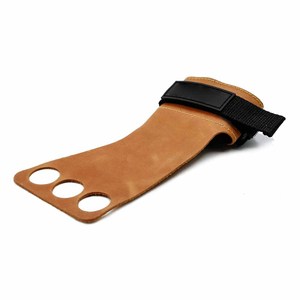 Poignées de musculation professionnelles en cuir pour entraînement croisé, fitness, tractions, exercices de gym, protection des paumes - Nayab Industries - Product Image 4