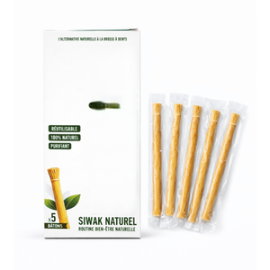ไม้จิ้มฟันธรรมชาติแบบสุญญากาศ PEELU MISWAK/SEWAK/SIWAK ช่วยทำความสะอาดฟัน กำจัดเชื้อโรค/แบคทีเรีย ได้รับการรับรองจาก PCSIR - Product Image 3