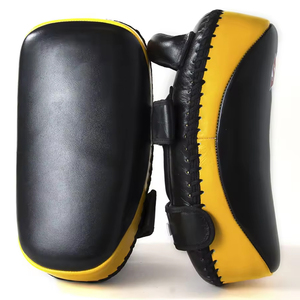 Protège-tibias professionnels légers en cuir pour l'entraînement de boxe et de Muay Thai – Boucliers de frappe durables et respirants pour les arts martiaux - Product Image 5