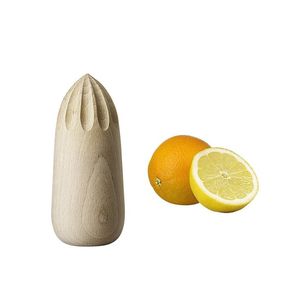 Presse-citron classique en bois pour la cuisine indienne, la préparation de jus de citron et de vinaigrettes. - Product Image 5
