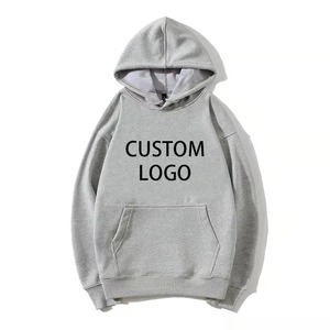 Sweat à capuche vierge en gros 100% coton molletonné avec impression de logo personnalisé unisexe, style streetwear, fournisseur d'usine - Product Image 4