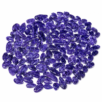 Pierres précieuses Charoite violette de qualité supérieure Rida Creations, cabochons pour la fabrication de bijoux, provenant du Rajasthan, prix de gros