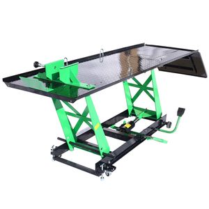 Soporte de gato elevador hidráulico para motocicleta con capacidad de 1000 libras para talleres mecánicos y uso doméstico - Product Image 3
