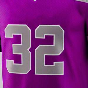 Jersey de Fútbol Americano Personalizado OEM, Corto, Transpirable, Unisex, Diseño Totalmente Personalizado, Última Llegada, Jersey para Fanáticos, Precio Económico - Product Image 4