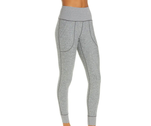 Custom Women's Vintage Cat Print Mid Waist Bamboo Velour Leggings with Pockets and Waist Logo-<b>Winter</b> Season ODM Wholesale - Product Image 3