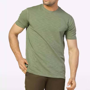 Top Sale Product <b>Men</b> T <b>Shirt</b> Made In Pakistan Custom Made 100% Cotton Breathable Short Sleeve Casual - Product Image 1
