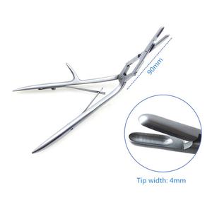 Pinzas Nasales Manuales de Acero Inoxidable Jansen Middleton para Cirugía Nasal, Rongeur para Extracción de Tejido Nasal, CE ISO por Grip Surgical - Product Image 3