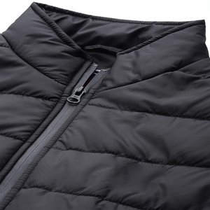 Men's 2026 Custom Logo Polyester Wadding Unisex Nylon <b>Down</b> Sleeveless Puffer Padded Vest Bodywarmer Winter Solid Outdoor OEM - Product Image 4