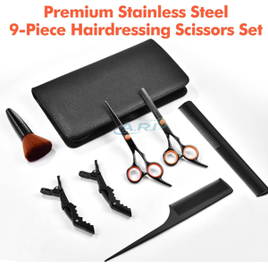 กรรไกรตัดผมสำหรับร้านตัดผม ช่างมืออาชีพ คม คุณภาพสูง กรรไกรตัดผมระดับมืออาชีพ - Product Image 5