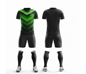 Uniforme de Fútbol Premium – Uniforme de Equipo con Sublimación Completa |   Tallas para Hombres, Mujeres y Jóvenes |   Ropa Deportiva Ligera de Secado Rápido para Entrenamiento - Product Image 3
