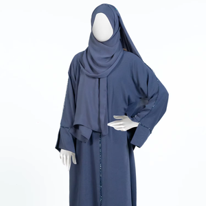 ชุดอาบายะห์สำหรับสตรีชาวมุสลิมอินเดียปากีสถาน ดีไซน์ใหม่ทันสมัย ชุดมุสลิมแบบดั้งเดิม สวมใส่ได้ทุกขนาด สไตล์วินเทจ ระบายอากาศได้ดี - Product Image 5