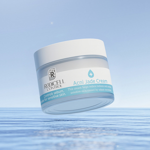 [ROOICELL] Acni Jade Cream Korean Skincare Centella Cica Tea <b>Tree</b> Sebum Control Trouble Care Cream - Product Image 1