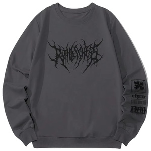 Sudadera con Capucha para Hombre, Diseño Sólido, Forro Polar, Invierno, con Color y Logotipo Personalizados, Corte Holgado - Product Image 1