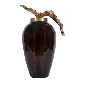 Juego de recipientes de cocina de lujo, hechos con hojas de metal de primera calidad chapadas en oro de alta calidad y vidrio, a un precio impresionante. - Product Image 2