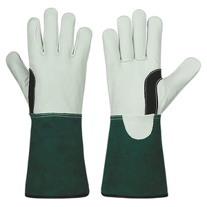 Gants de soudage TIG en cuir pleine fleur de qualité supérieure JNM SAFETY, résistants à l'abrasion, pour travaux industriels lourds - Product Image 4