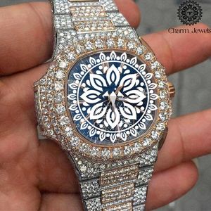 Charm Jewels Women's Luxury Stainless Steel Round <b>Watch</b> 38mm Analog Sapphire Crystal Luminous Fashion Design - Product Image 4