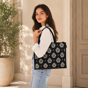 New Arrival Jute Lunch <b>Bag</b> | Multipurpose Organic Shopping <b>Bag</b> with <b>Zip</b> | Handmade Reusable Jute Carry Tote Daily Use Large - Product Image 4