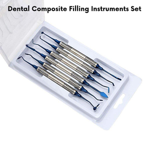 Kit de Resina Compuesta Dental de Acero Inoxidable para Rellenos Restauradores con Instrumentos Reutilizables y Diseño Duradero - Product Image 2