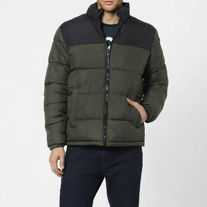 Chaqueta Acolchada Impermeable para Hombre, Chaqueta de Invierno con Diseño Acolchado, Chaqueta de Plumón de Poliéster para Exteriores, Chaquetas Personalizadas para Hombre - Product Image 4