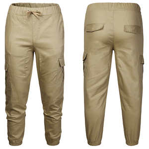 Pantalones Cargo Casuales Ligeros para Hombre, Lavados, Diseño 2026, Pantalones de Lona de Alta Calidad, Venta al Por Mayor a Bajo Precio en Línea - Product Image 3