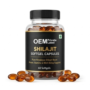 Capsules de Shilajit Pur de l'Himalaya – Gélules de Résine de Shilajit Naturel Riche en Acide Fulvique pour la Force, la Vitalité et les Performances - Product Image 1