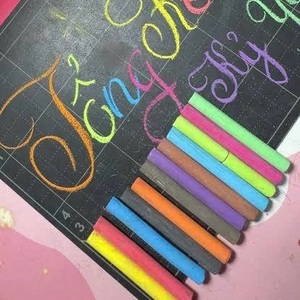 Teacher Writing Tool School <b>Chalk</b> for Blackboard Colorful Dust-free <b>Chalk</b> - Product Image 2
