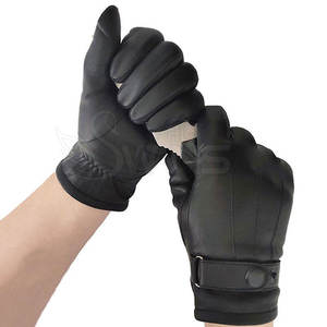 ถุงมือหนังฤดูหนาวคุณภาพสูงแบบหน้าจอสัมผัส บุขนด้านใน สีและขนาดปรับแต่งได้ ขายดี ผลิตในปากีสถาน - Product Image 4