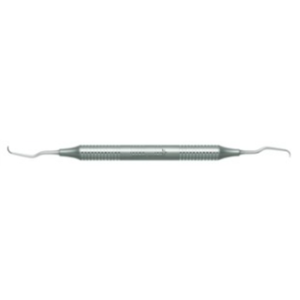 Curette dentaire Gracey Premium 1/2 & 3/4 (RESCGR 1-2 / 3-4) |   Instrument de détartrage parodontal à double extrémité |   Main en acier inoxydable - Product Image 1