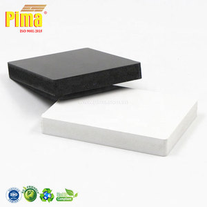 Factory-Made Black WPC PVC Celuka <b>Foam</b> Board 10mm <b>Thickness</b> 0.6 g/cm3 Density Smooth Surface Panels for Kitchen Furniture - Product Image 2