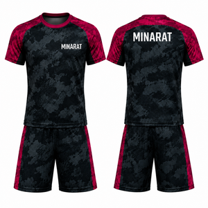ชุดฝึกซ้อมมวยปล้ำ MMA แบบกำหนดเอง – เสื้อกีฬาและกางเกงขาสั้นแห้งเร็ว ระบายอากาศได้ดี สำหรับมวยปล้ำ, MMA, ยิม และกีฬาต่อสู้ - Product Image 6