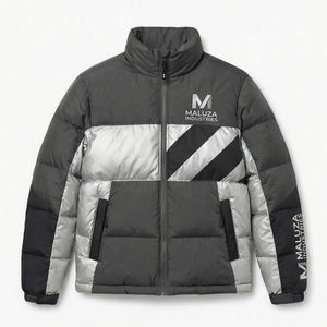 Veste matelassée imperméable pour homme, veste d'hiver chaude et isolante, vêtements de rue pour l'extérieur, fabrication OEM - Product Image 1