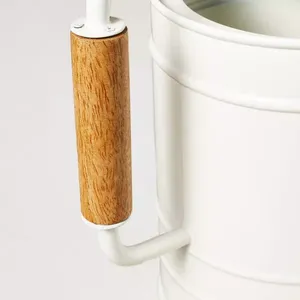 Modern Luxury Watering Can Handmade Brass Finish Indoor <b>Garden</b> Decor-3250M 1.8L Eco-Friendly Metal Watering Can White Powder - Product Image 2