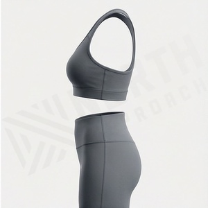 Soutien-gorge de sport respirant haute performance pour femme, maintien moyen, sans coutures, design personnalisé, pour yoga et fitness, équipement de sport - Product Image 3